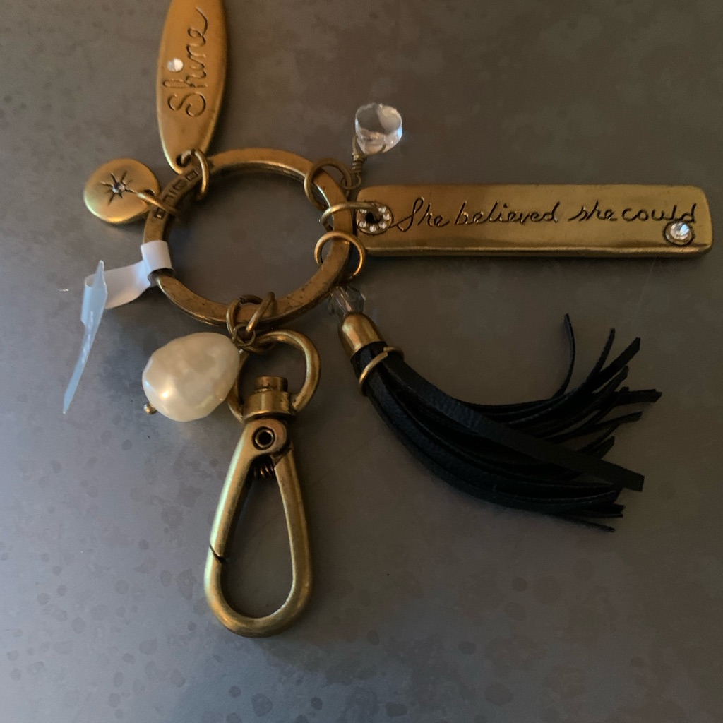 Chico, New Never Used, Key Chain, She Believed She Could-So She Did.